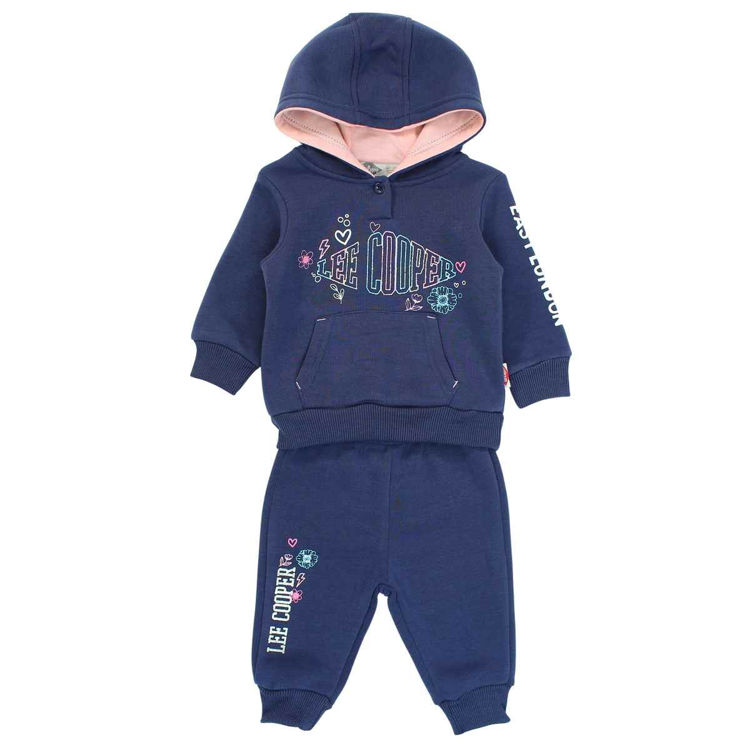 Picture of LC11981-LEE COOPER FLEECY THERMAL TRACKSUIT(6M-2/3YRS)